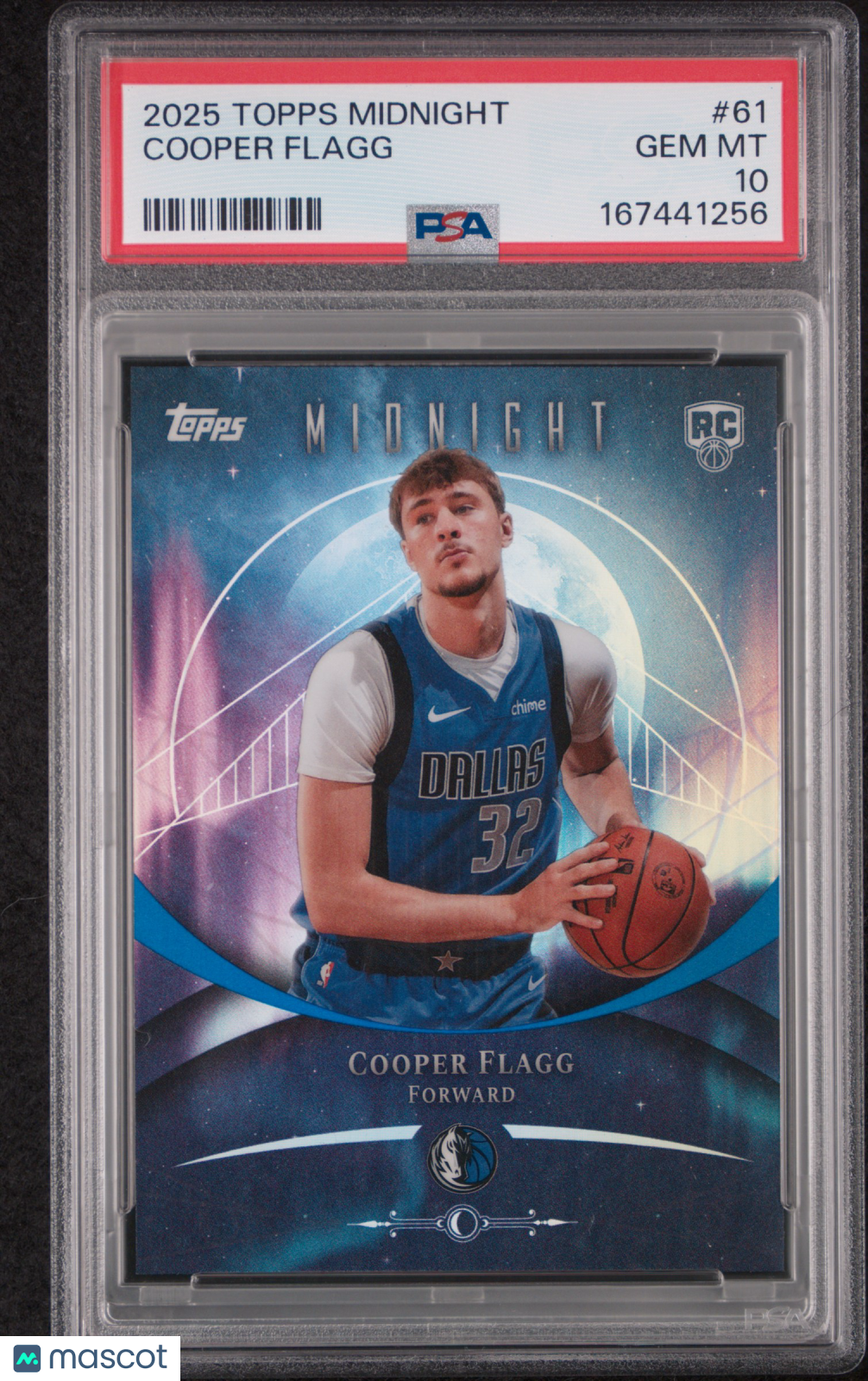 2025 Topps Midnight Cooper Flagg #61 PSA 10
