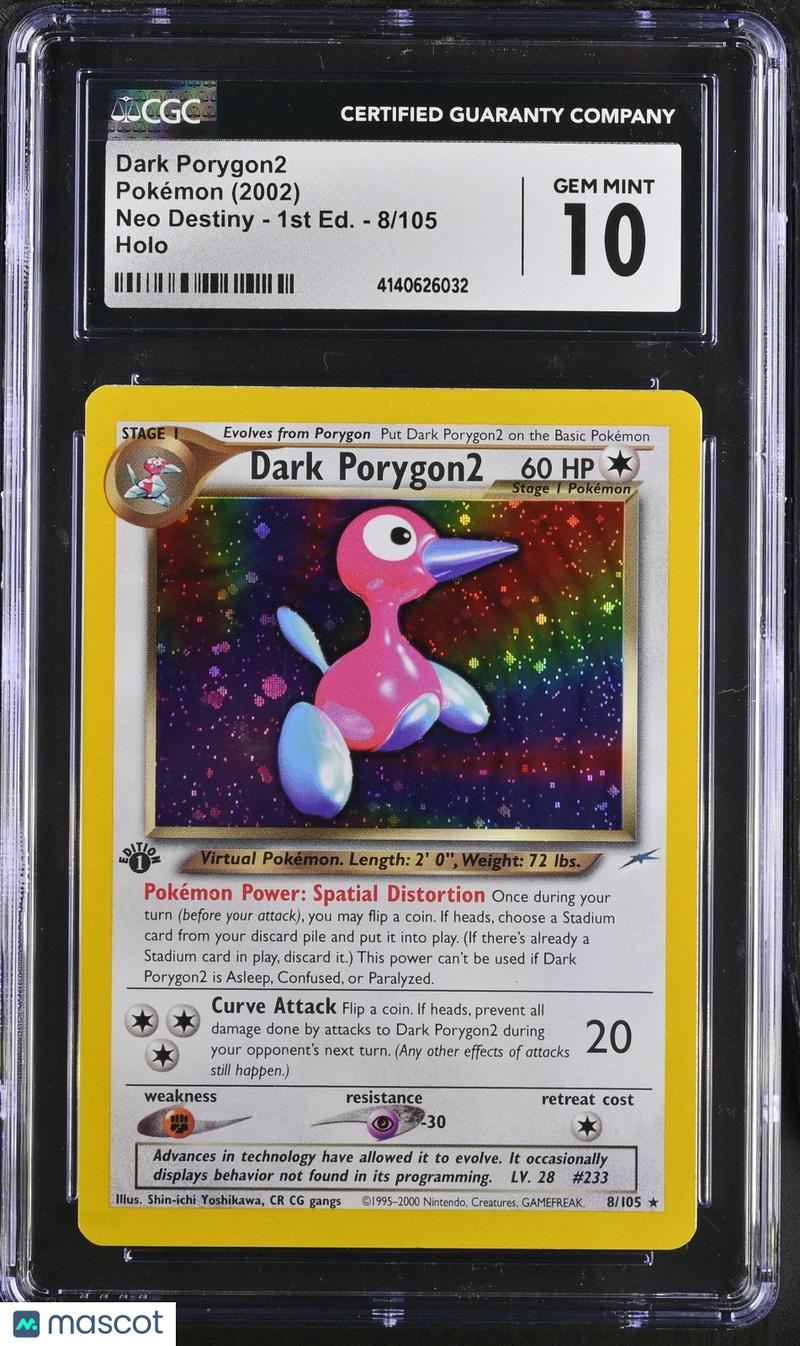 2002 Pokémon Dark Porygon2