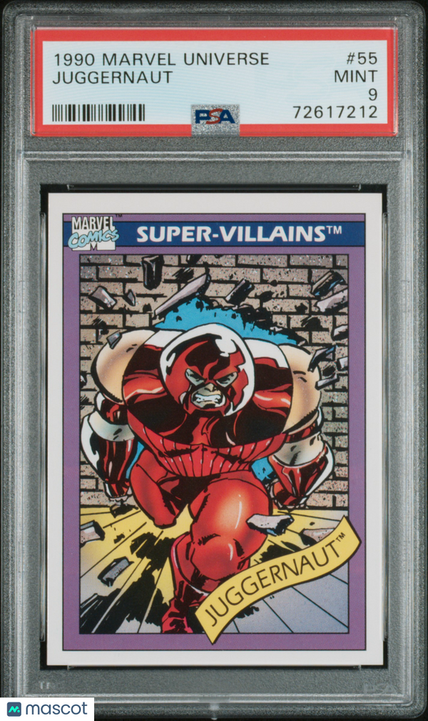 1990 Marvel Juggernaut #55 PSA 9