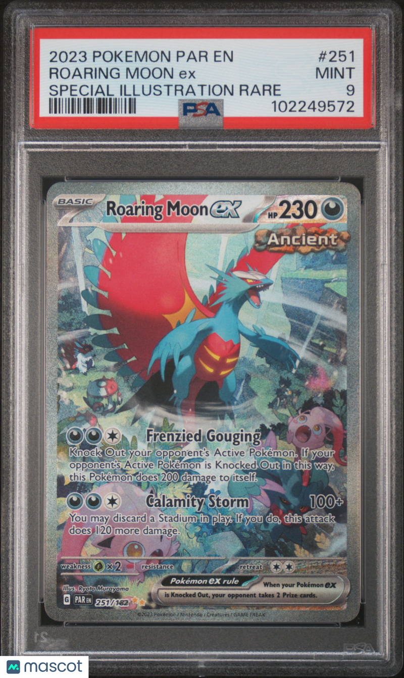 2023 Pokemon Par Roaring Moon EX