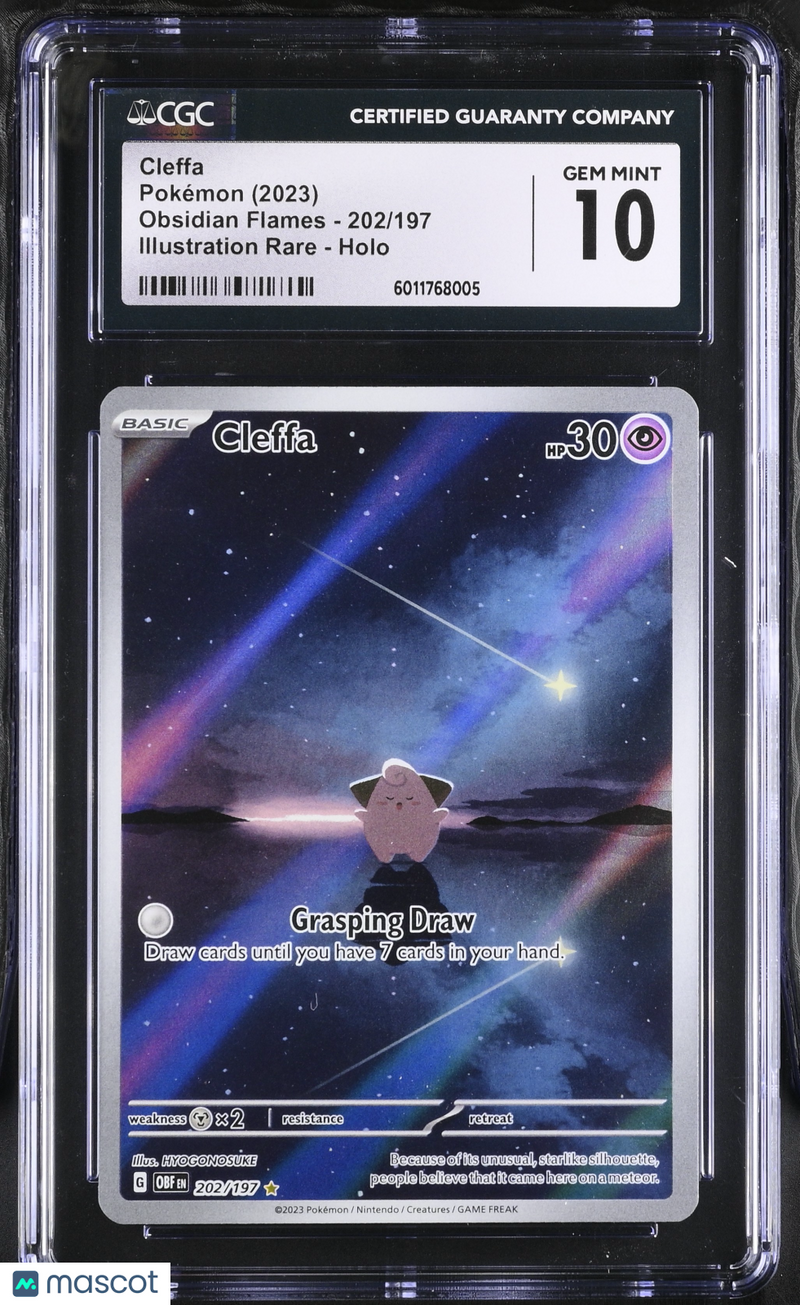 2023 Pokémon Obsidian Flames Pokémon Cleffa