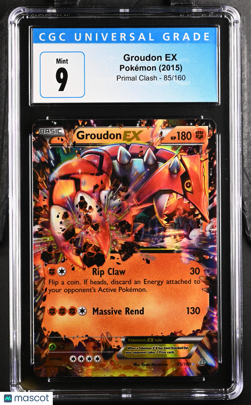 2015 Pokémon Groudon EX