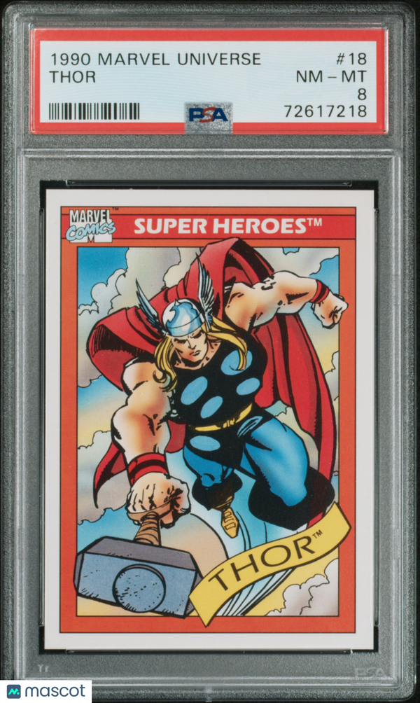 1990 Marvel Thor #18 PSA 8