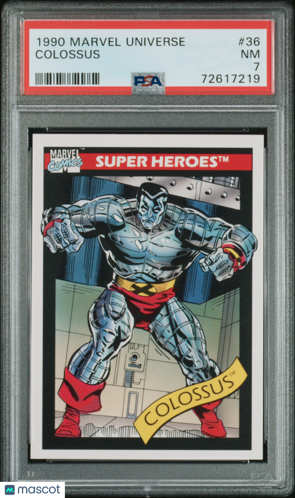 1990 Marvel Colossus #36 PSA 7