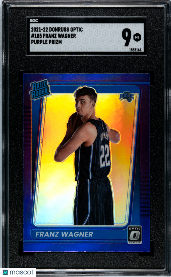 2021-22 Donruss Optic Franz Wagner #185 SGC 9 Basketball