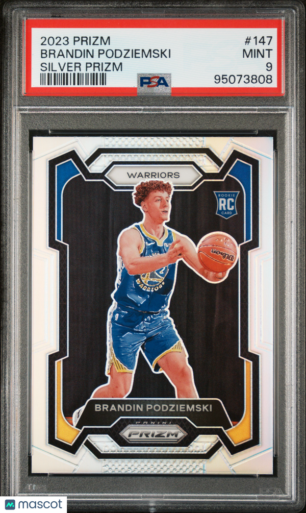 2023 Panini Prizm Brandin Podziemski #147 PSA 9 Basketball