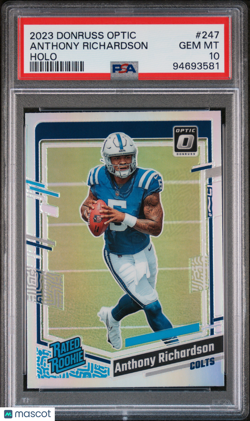 2023 Panini Donruss Optic Anthony Richardson