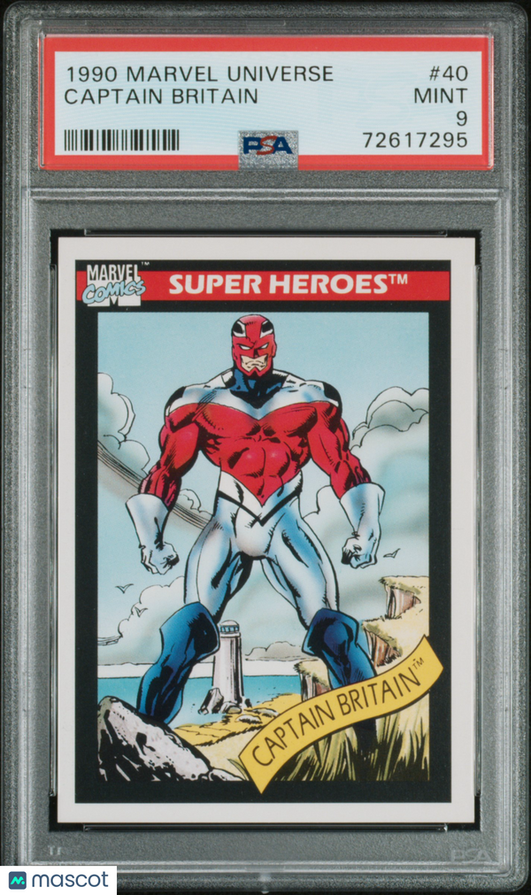 1990 Marvel Captain Britain #40 PSA 9