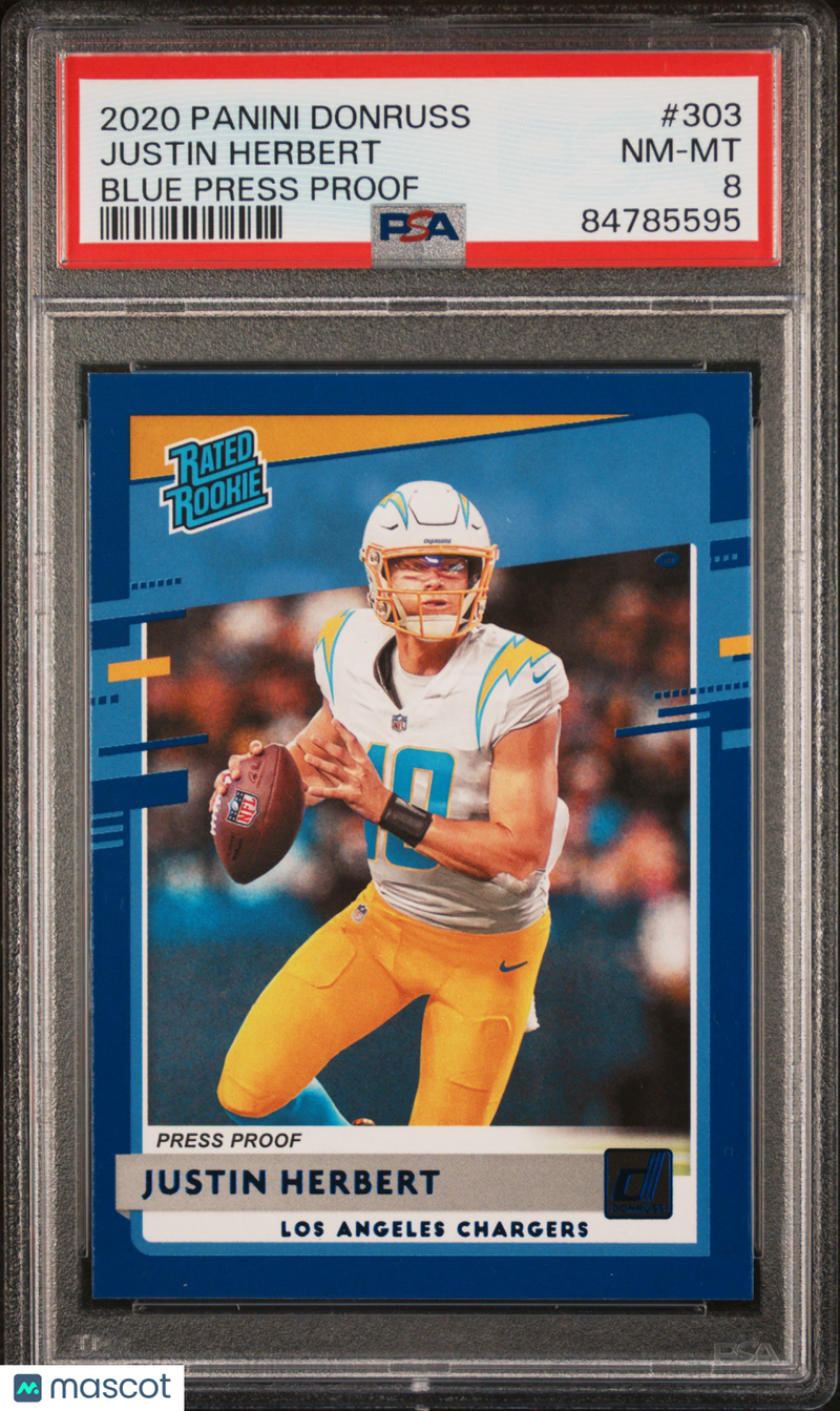 2020 Panini Donruss Justin Herbert