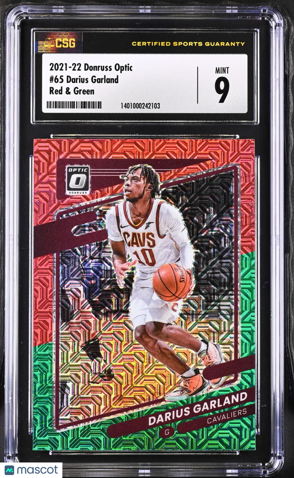 2021 Optic Darius Garland #65 CGC 9 Basketball