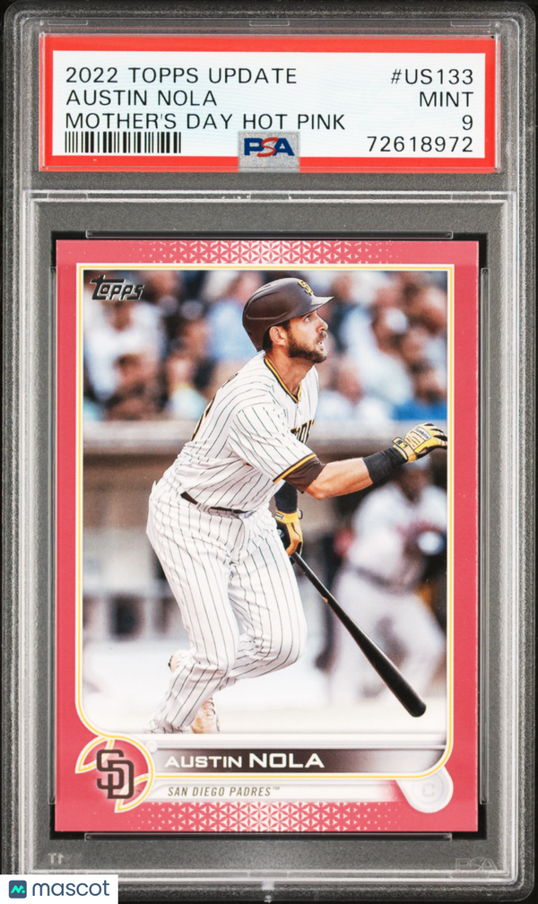 2022 Topps Update Austin Nola #US133 PSA 9 Baseball