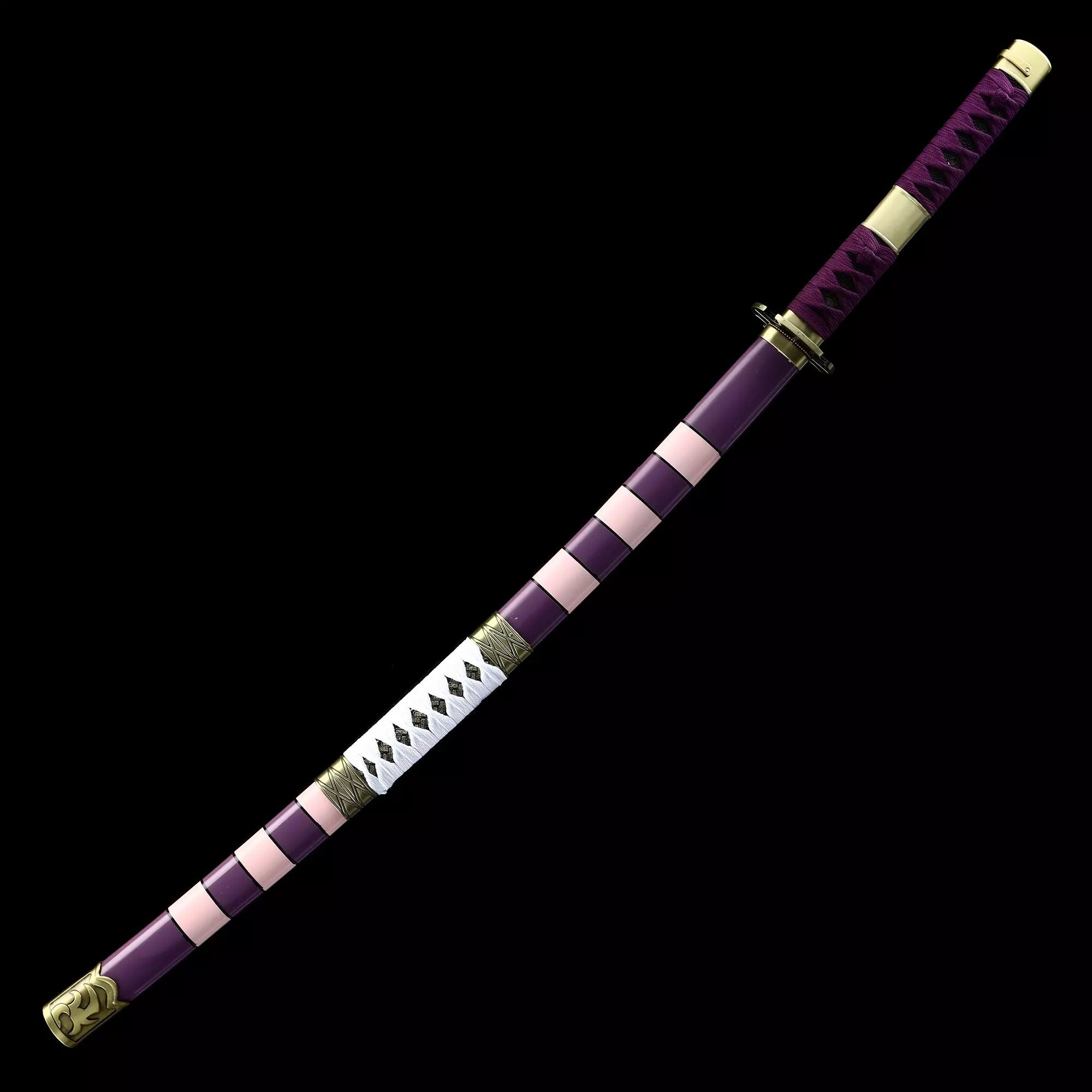 Handmade Luffy’s Sword Nidai Kitetsu Katana One Piece