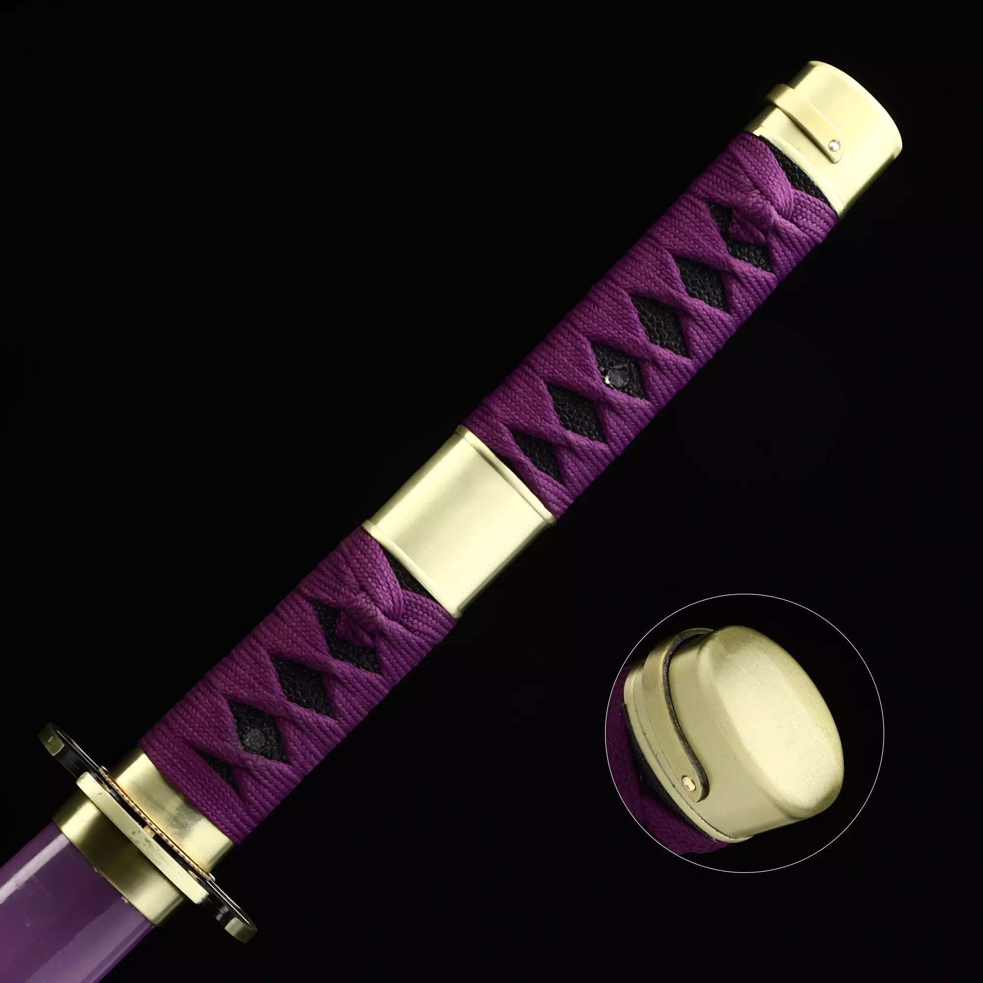 Handmade Luffy’s Sword Nidai Kitetsu Katana One Piece