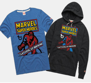 HOODIE Marvel / X-Men Topps Gear (In-Store Only) Spider-Man and Wolverine - T-Shirt