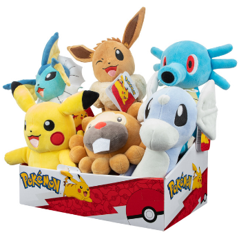 Jazwares Pokemon USA 7-8" Plush - Eevee