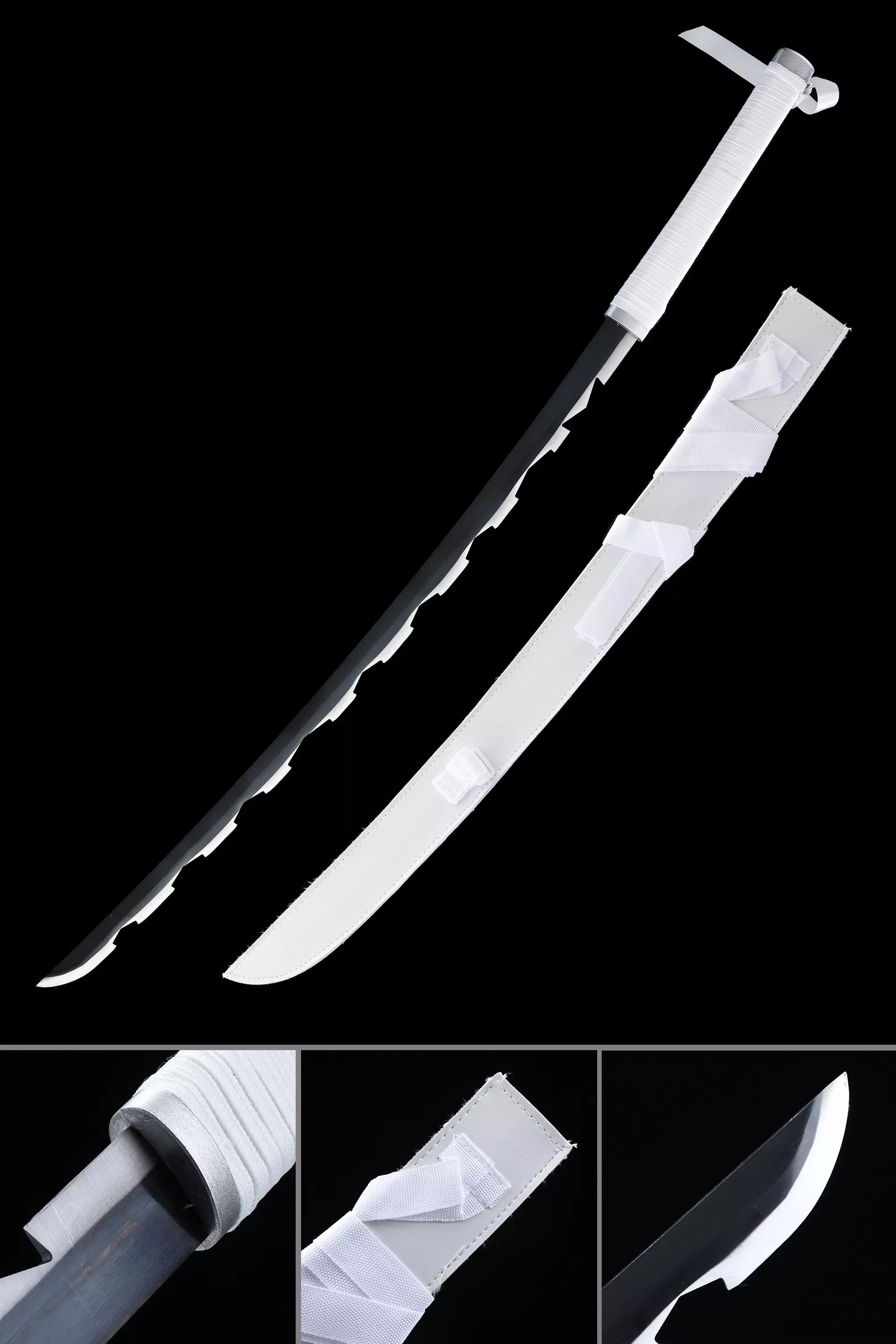 Inosuke Hashibira’s Sword Demon Slayer Sword Kimetsu No Yaiba Sword - Nichirin Sword (ONLY 1 SWORD)