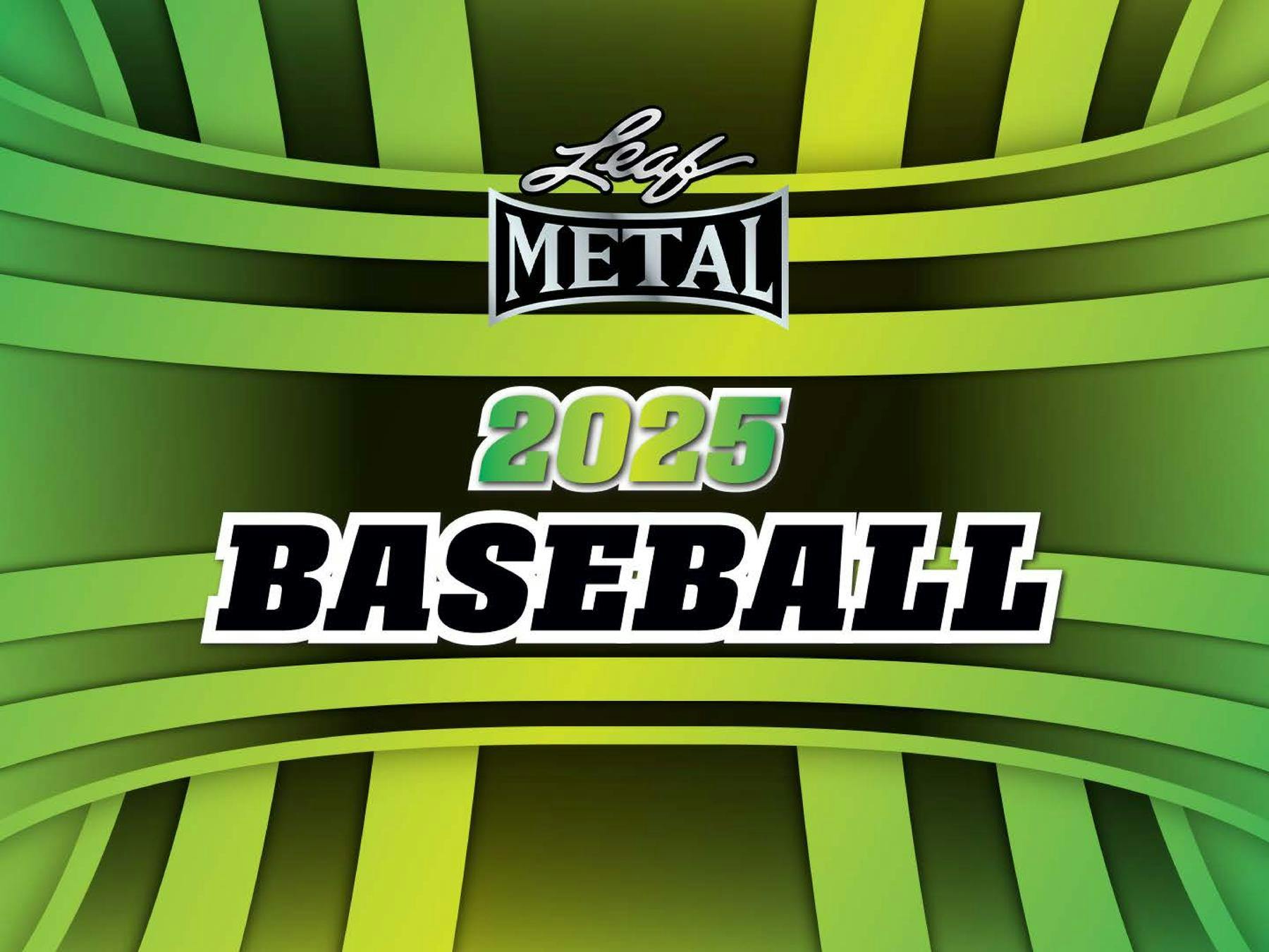 Jumbo 2025 Leaf Metal Baseball Hobby Box (9 Autos)