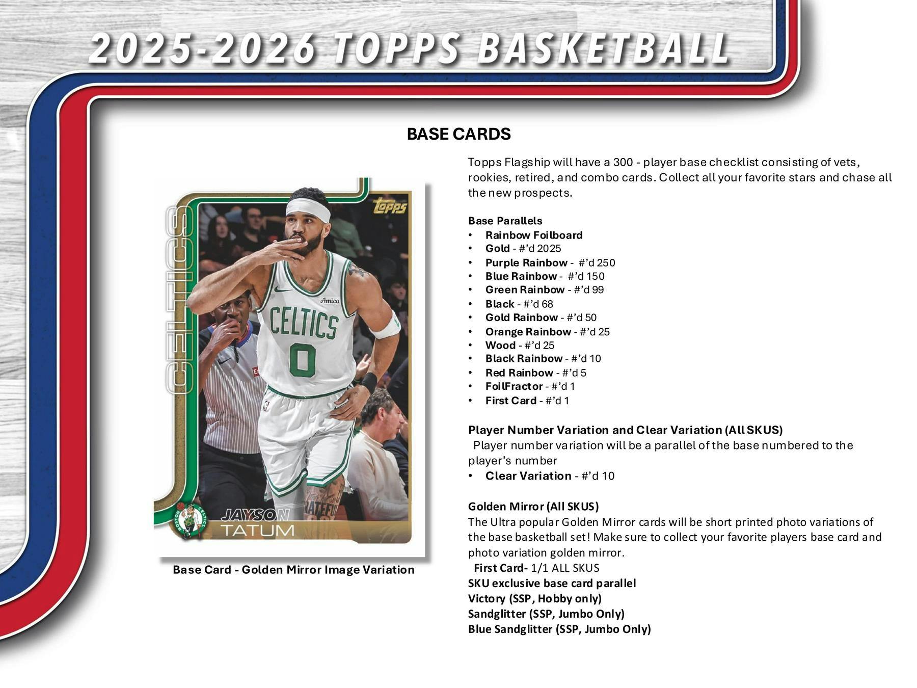 Jumbo Pack of 2025/26 Topps Basketball Hobby Box (1 Pack) - NBA Hobby Box
