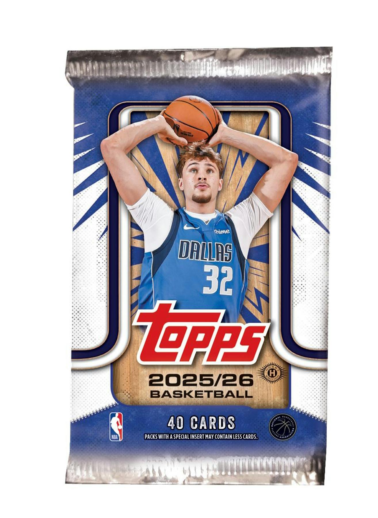 Jumbo Pack of 2025/26 Topps Basketball Hobby Box (1 Pack) - NBA Hobby Box