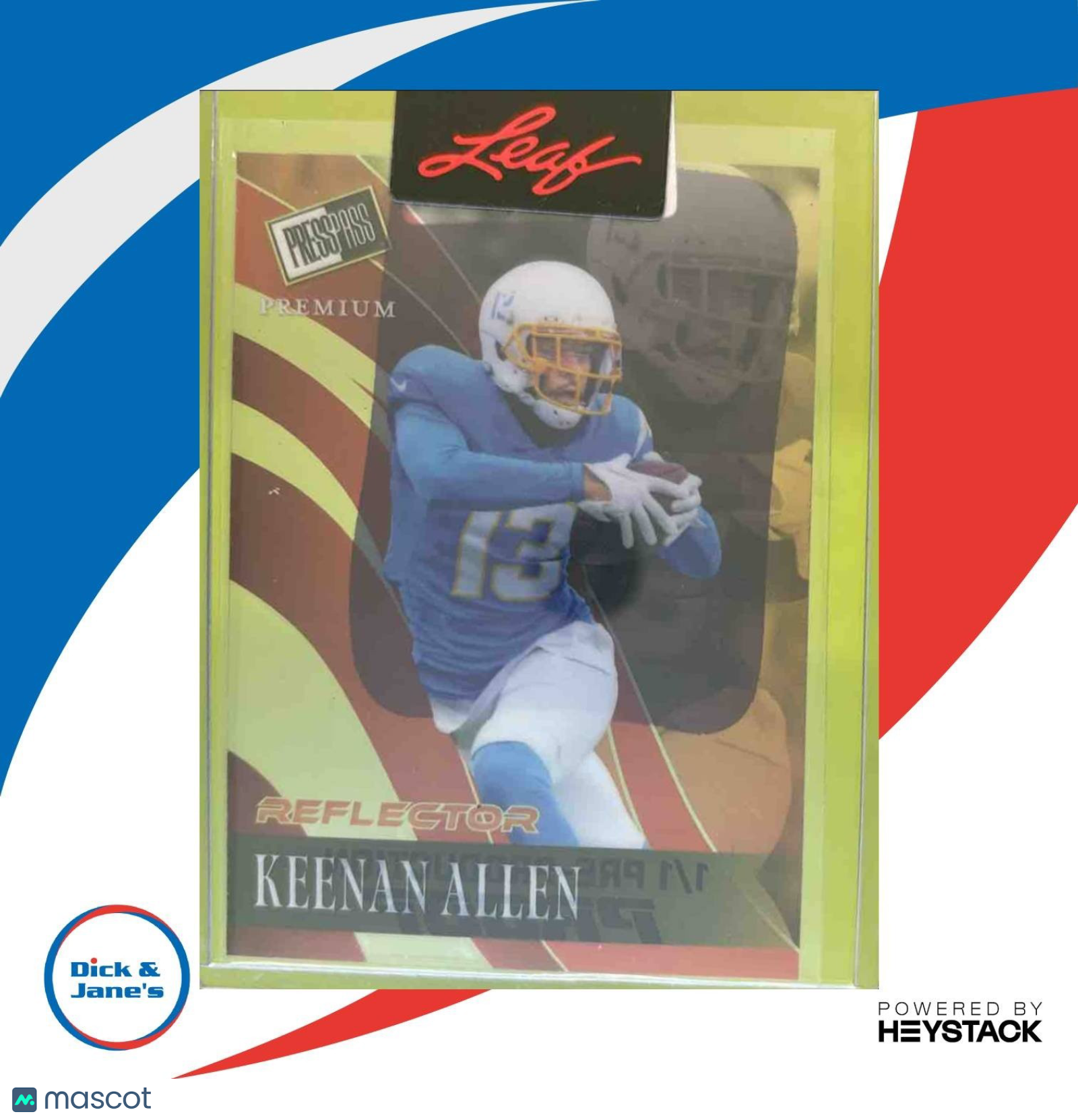 Keenan Allen Press Pass Premium Pre Production Reflector San Diego Chargers - Sports Cards