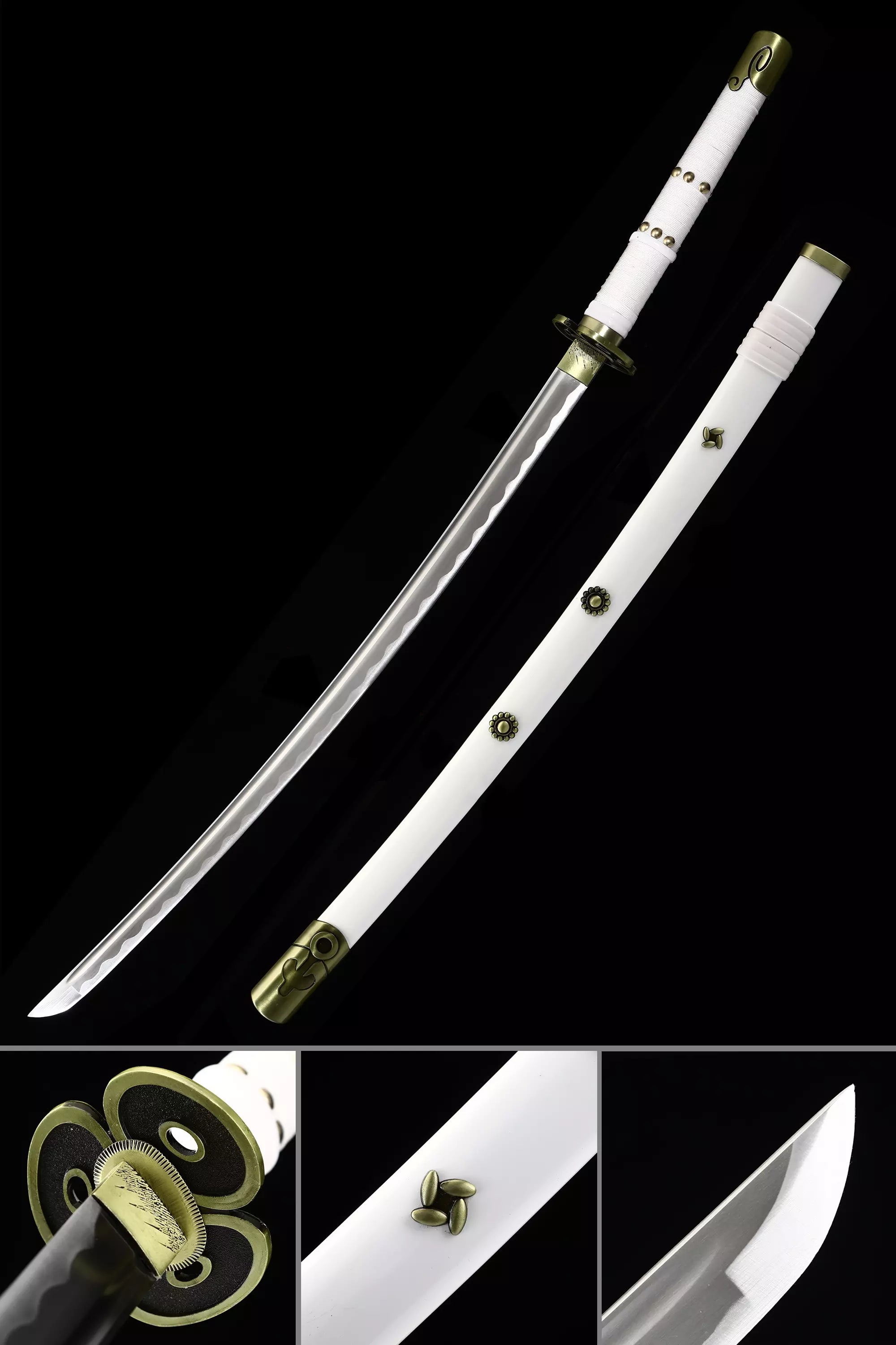 Kozuki Oden’s ’ame No Habakiri’ Katana One Piece Roronoa Zoro Enma Sword Cosplays Replica - Sword