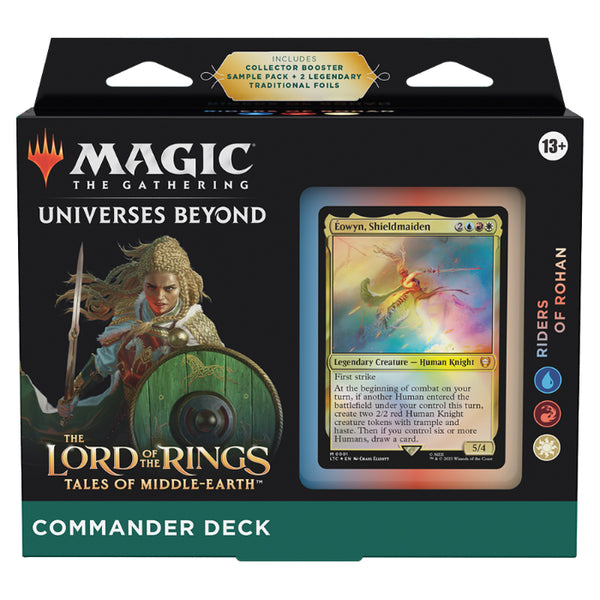 The Lord of the Rings: Tales of Middle-earth - Commander Deck - Riders of Rohan (LOTR / LTR)