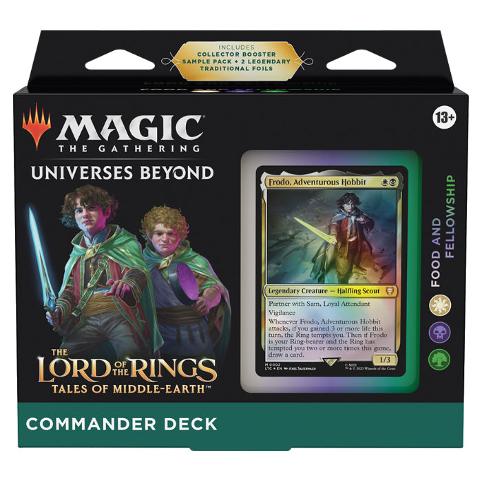 The Lord of the Rings: Tales of Middle-earth Commander Deck - Food and Fellowship