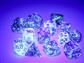 Luminary: Nebula Polyhedral Nocturnal/blue 7-Die Set CHX27557 - Dice Sets & Games