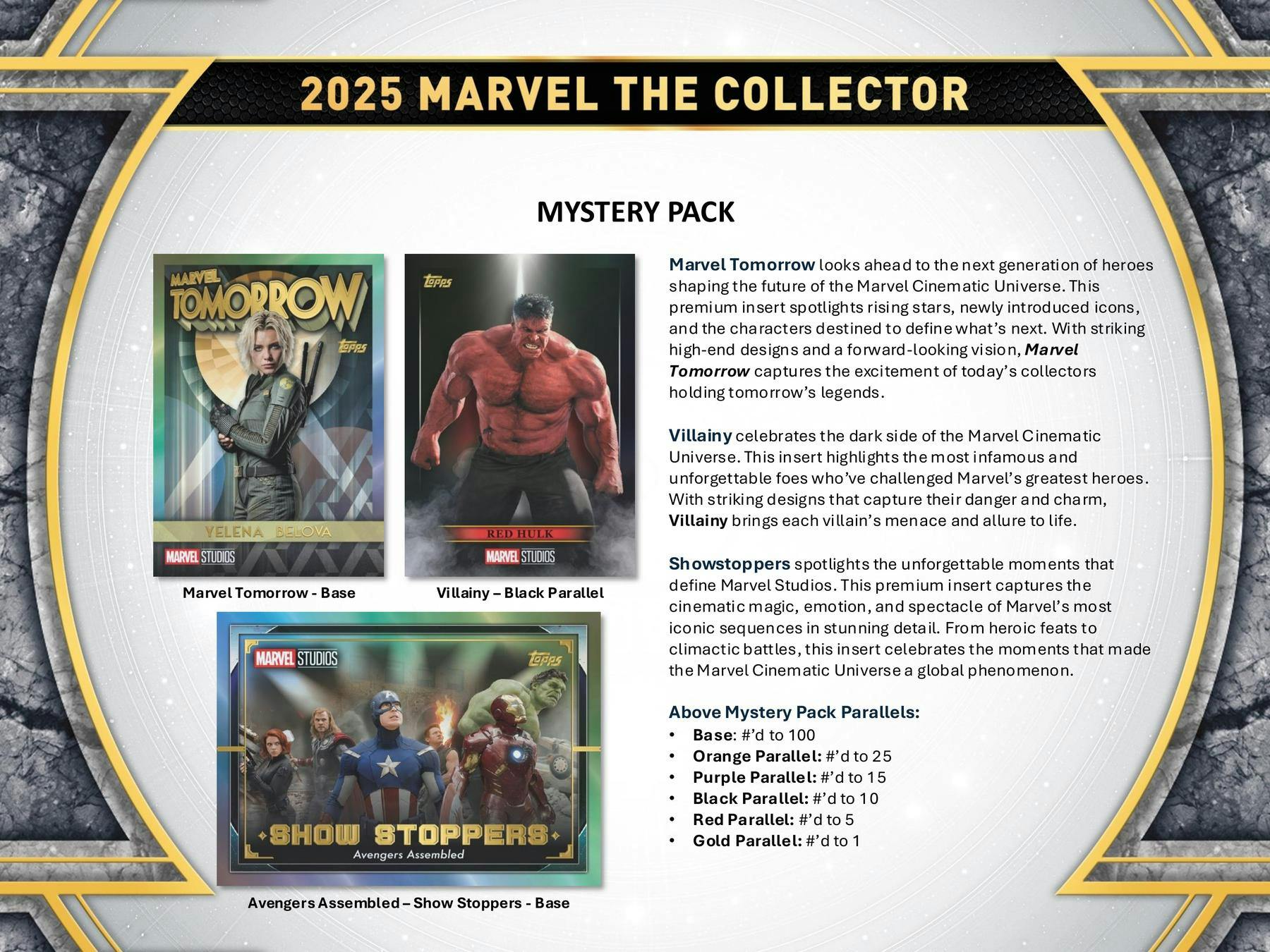 Marvel The Collector Hobby Box (Topps 2025) - Trading Cards