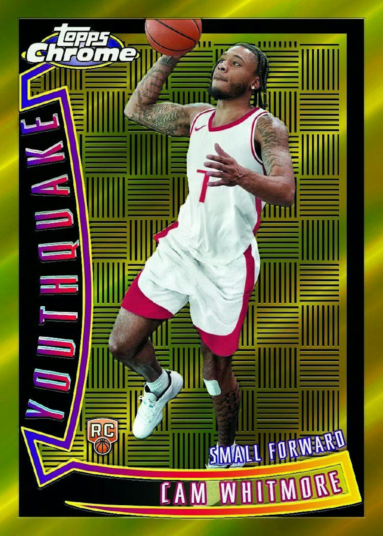 MEGA 2023/24 Topps Chrome Basketball Monster Box (10 Blue Refractors) 50 Cards - NBA Hobby Box