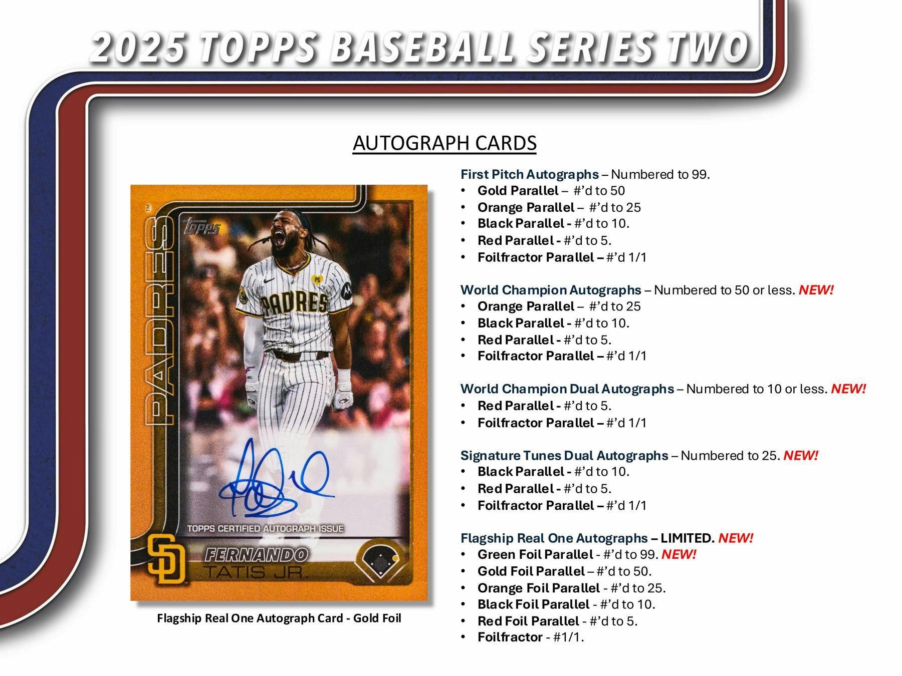 2025 Topps Series 2 MLB Baseball Hobby Jumbo Box  (1 Auto and 2 Relics) June 11th