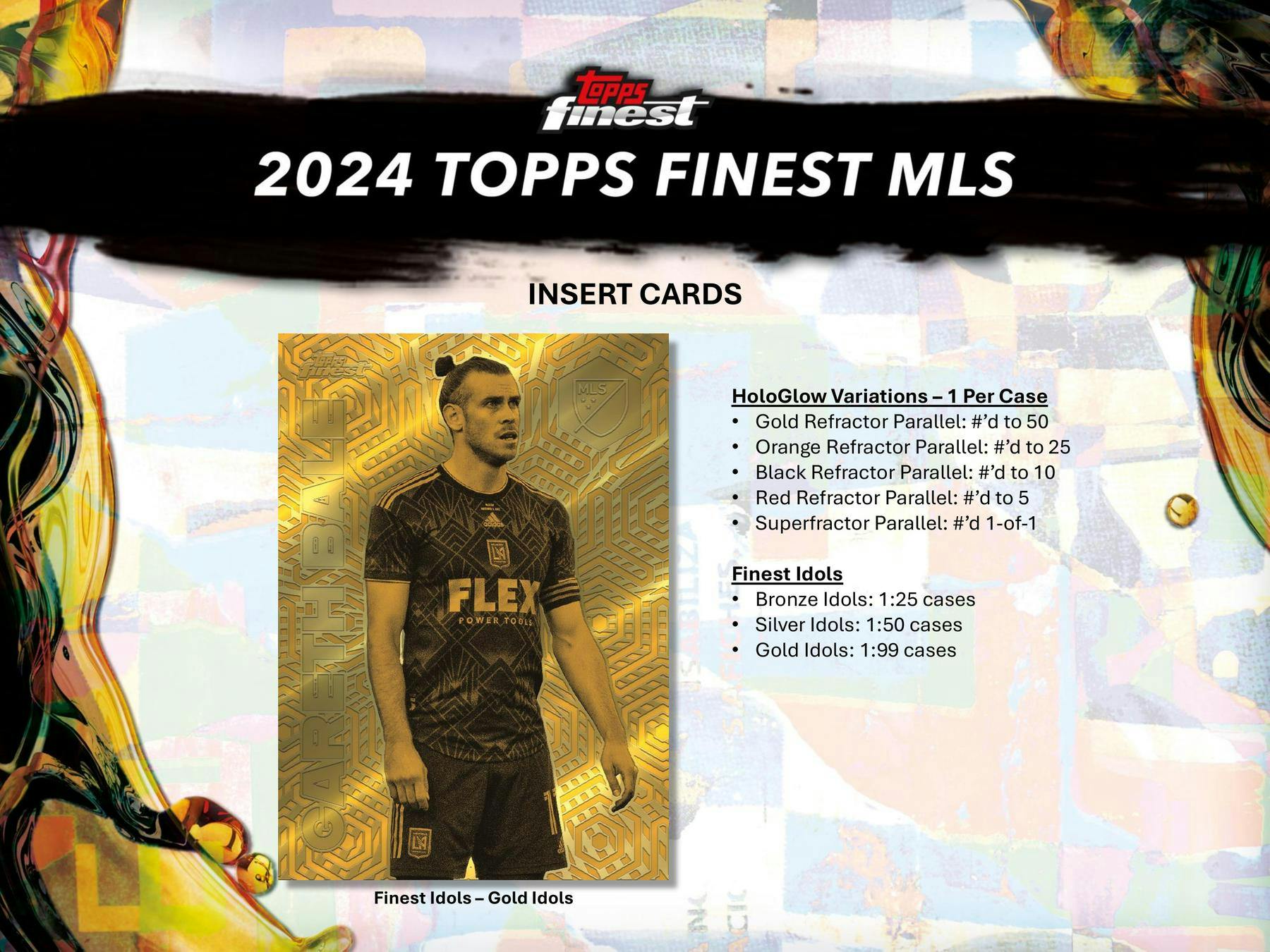 2024 Topps MLS Major League Soccer Finest Soccer Hobby Box (2 Autos) Messi