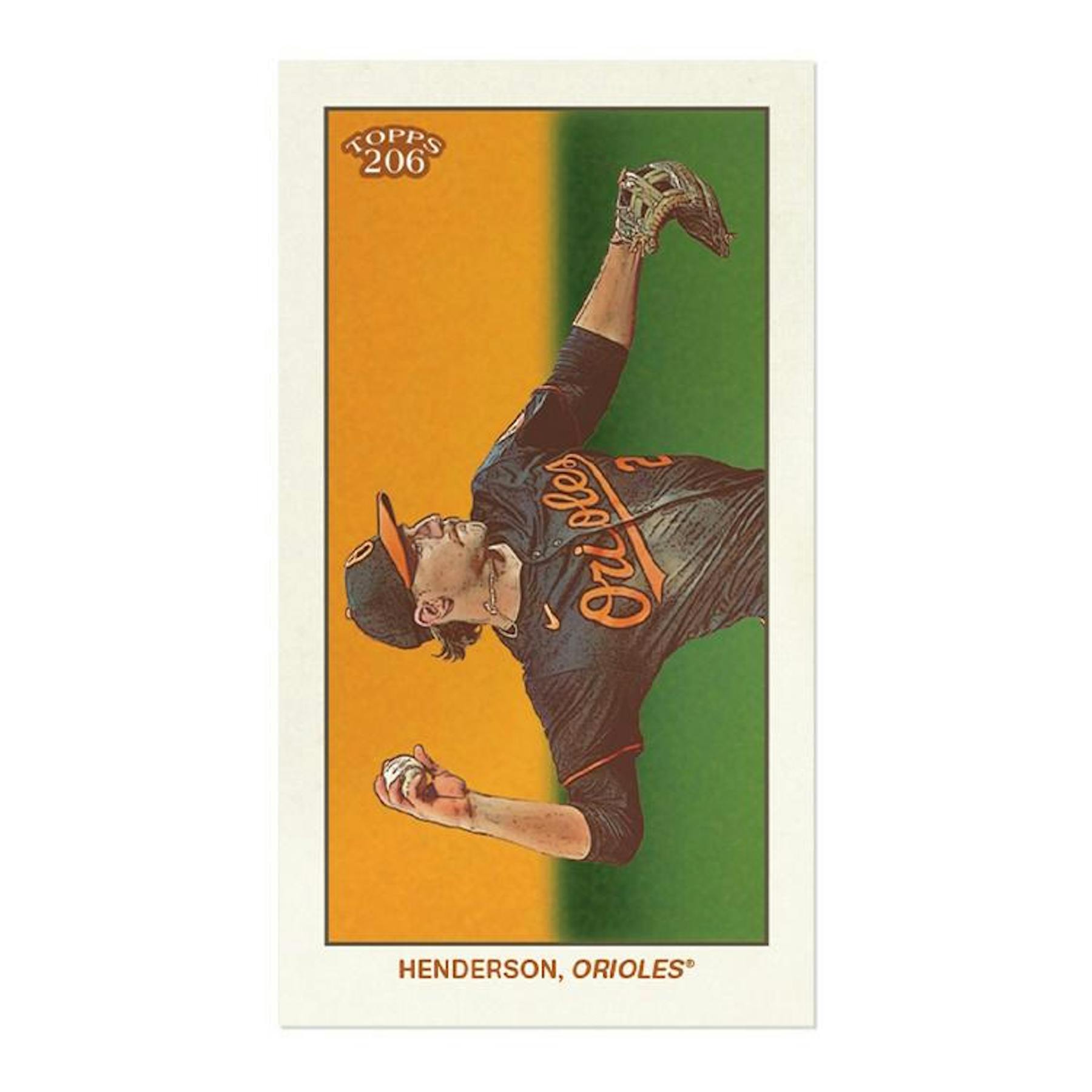 2024 Topps 206 Baseball 4-Box Carton (1 Auto)