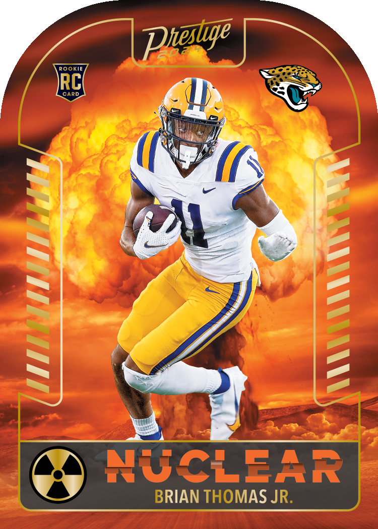 2024 Panini Prestige Hobby H2 Hybrid NFL Football Box (Galaxy Parallels / NIL Inserts)