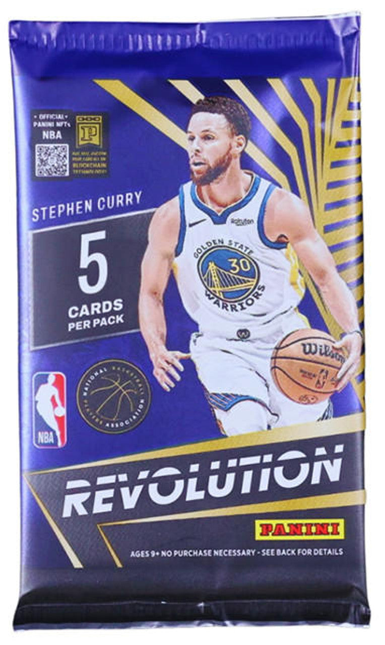 ONE PACK 2023/24 Panini Revolution Basketball Hobby (Galactic Parallels) - Ripped Live - NBA Hobby Box