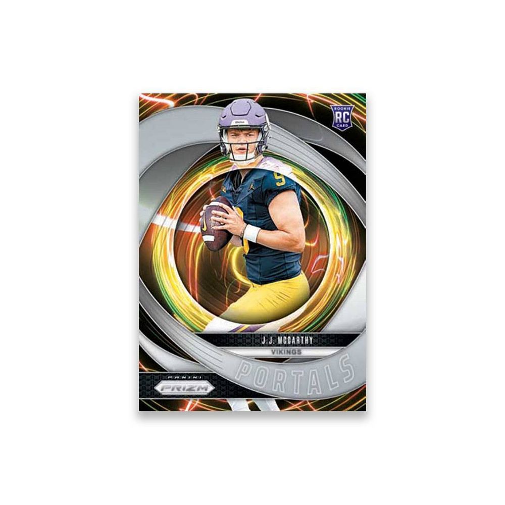 ONE PACK of 2024 Panini Prizm NFL Football Factory Sealed Fat Pack Cello (Red White & Blue Prizms) - NFL Packs