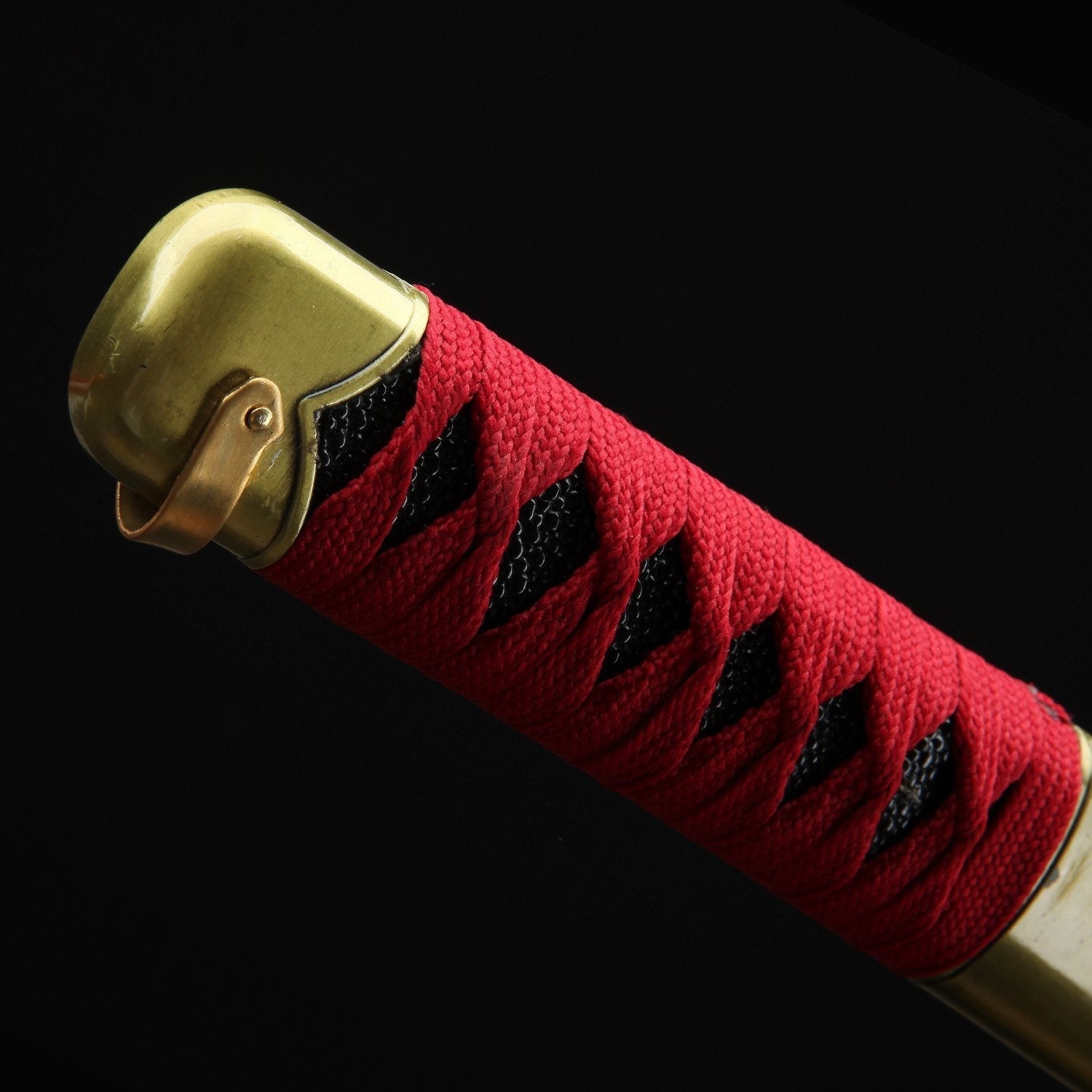 One Piece Roronoa Zoro Sandai Kitetsu Katana Samurai Sword Replica With Red Scabbard - Sword