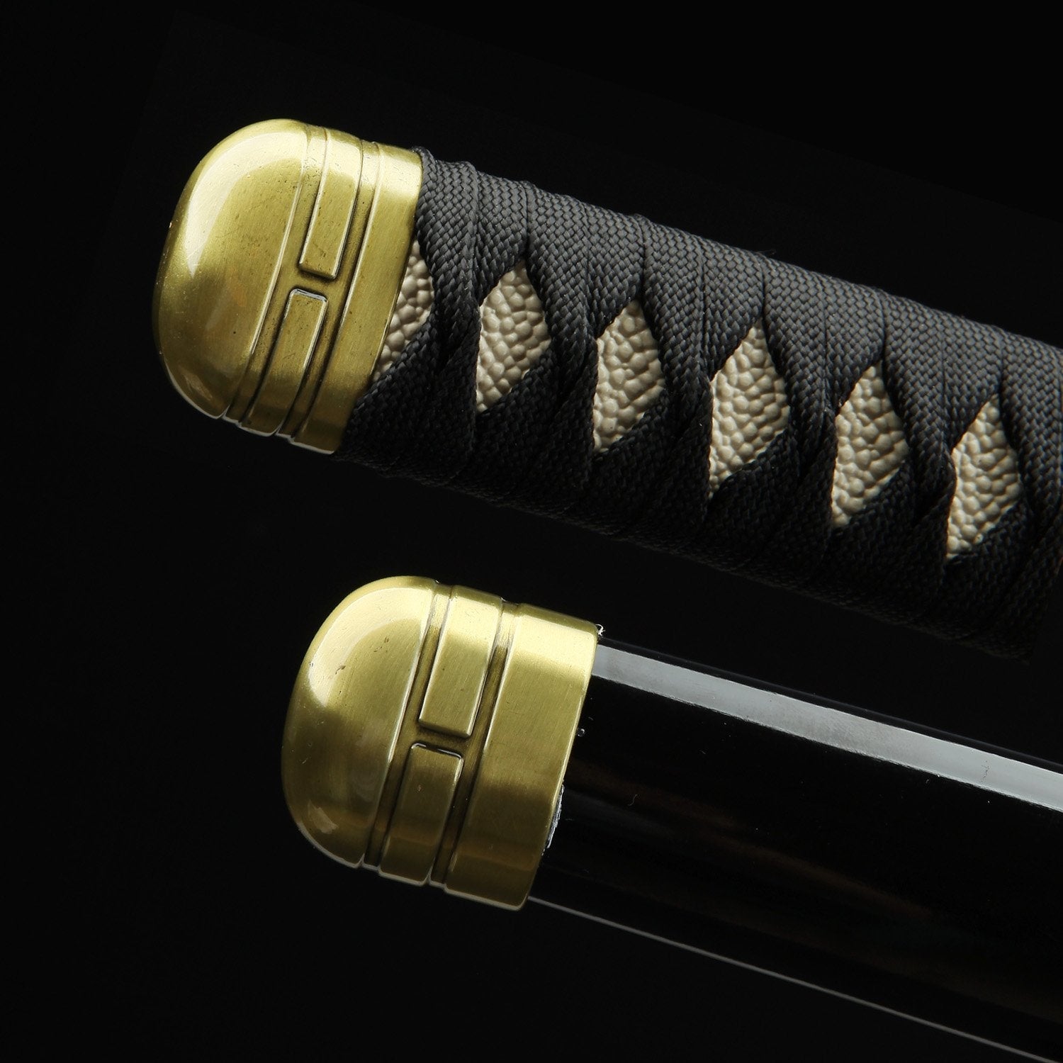 One Piece Roronoa Zoro Shusui Katana Samurai Sword Replica With Black Scabbard - Sword