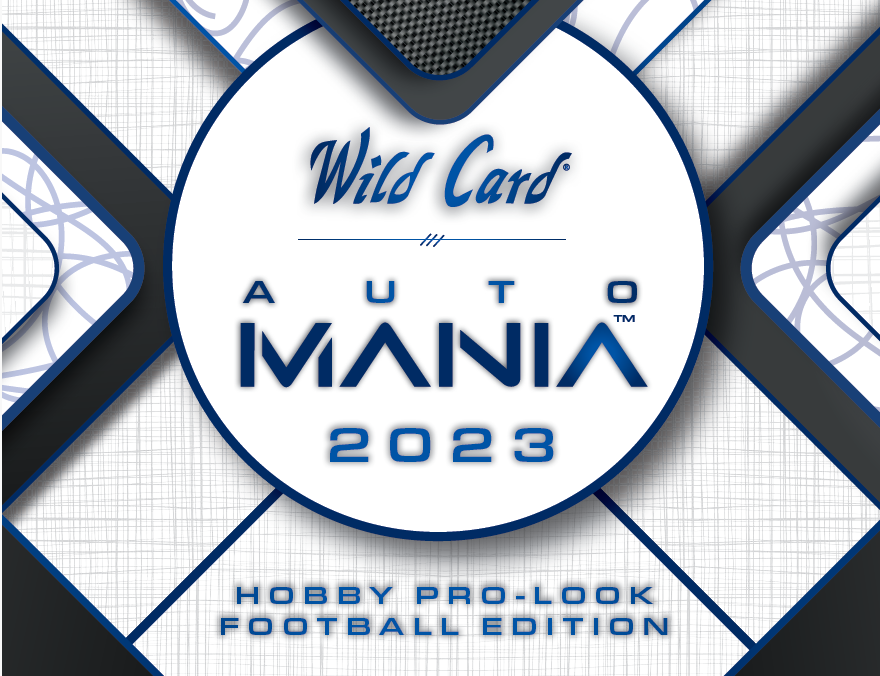 Pack of 2023 Wild Card Auto Mania Hobby Box Pro Look Football Edition RANDOM PACK (1 Auto) - Football Box