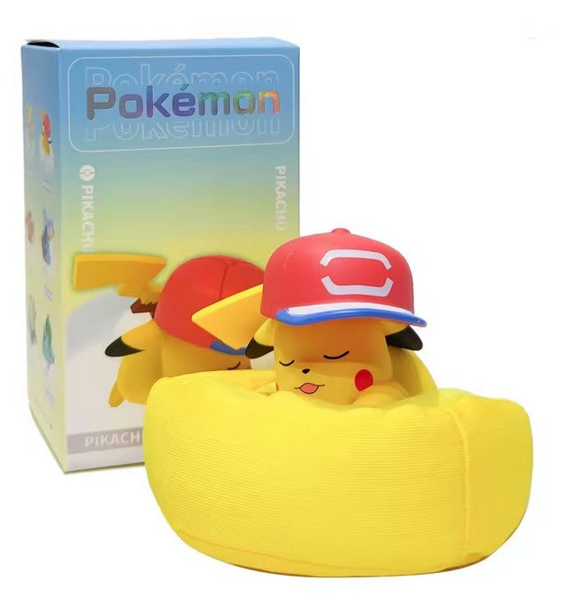 Pikachu Sleeping Pokémon Figure (Collect All 6) - Pokemon