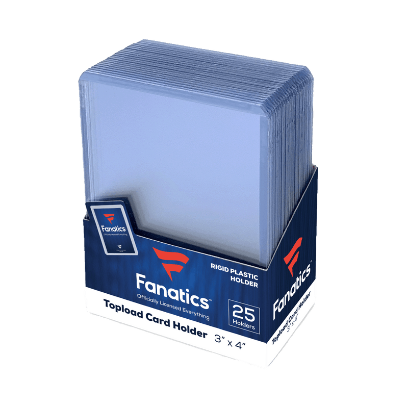 Fanatics 35pt 3x4 Top Loader 25 Count Pack (35 Point Standard Size)