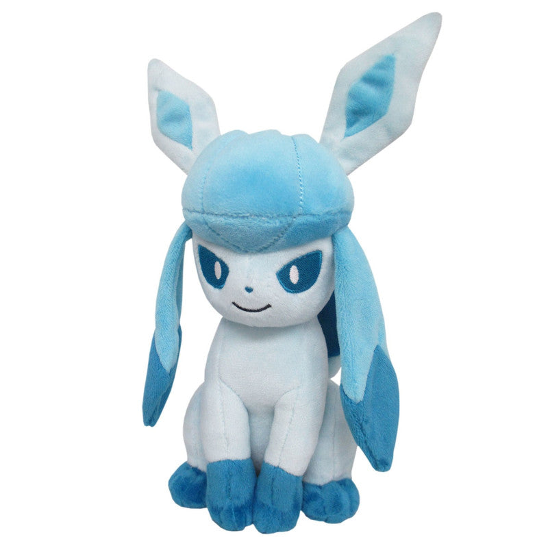 Sanei Pokemon All Star Collection PP124 Glaceon Plush, 7.5"