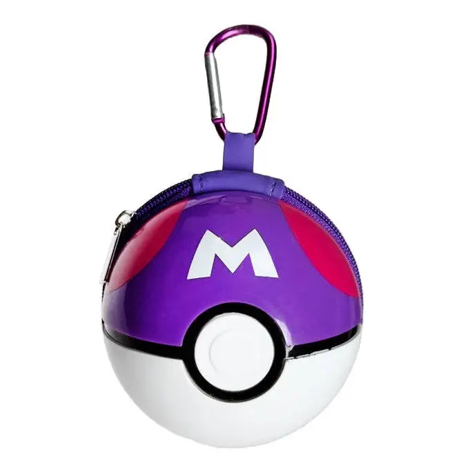 Pokemon 3D Master Ball 3D Carabiner Zip Pouch - Pokemon