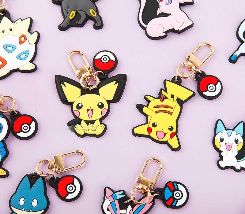 Pokemon Characters Key Chain ring Bag Charm variety Pack - Pokemon