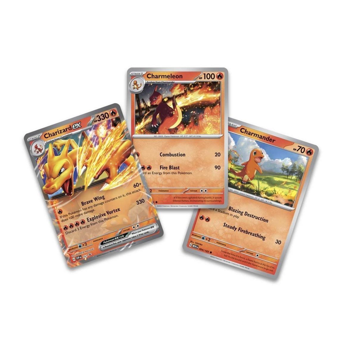 Pokémon Charizard ex Super Premium Collection Box (10 Packs + Figure) - Collectible Trading Cards