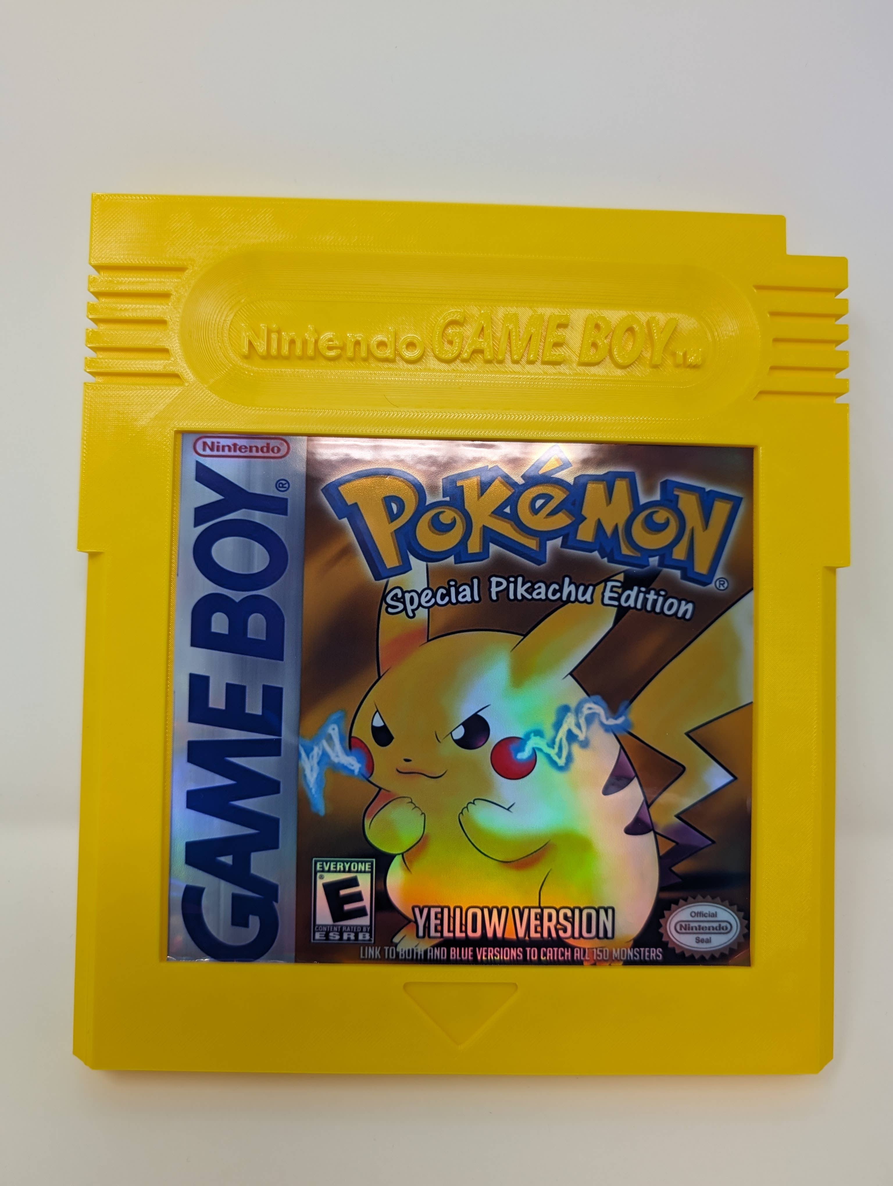 Pokemon Nintendo Game Cartridge Retro Wall Display: Blue - Pokemon