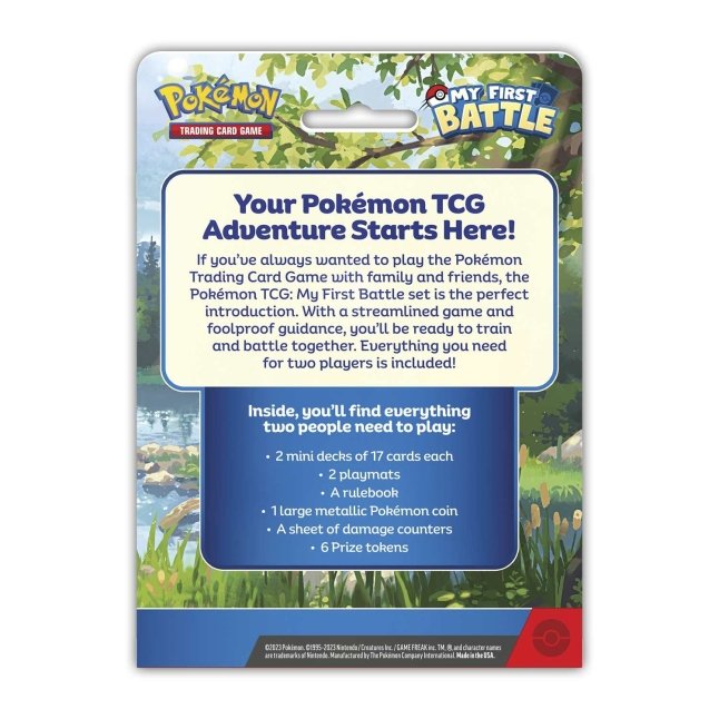 Pokémon TCG: My First Battle (Charmander & Squirtle) - Pokemon Deck
