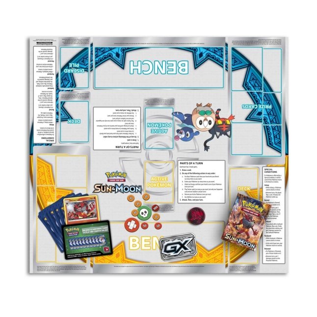 Pokémon TCG: Sun & Moon Roaring Heat Theme Deck - Pokemon Deck