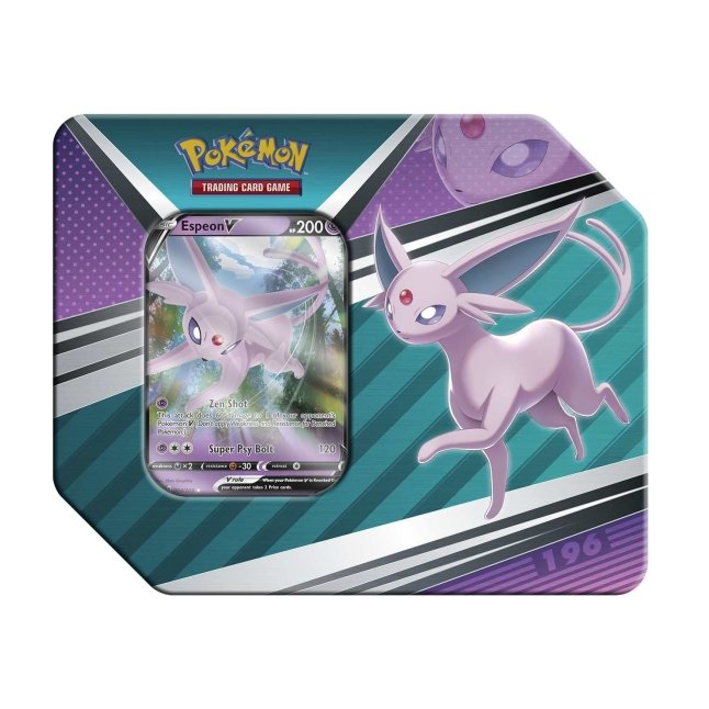 Pokémon TCG: V Heroes Tin (Espeon V) - Pokemon Tin