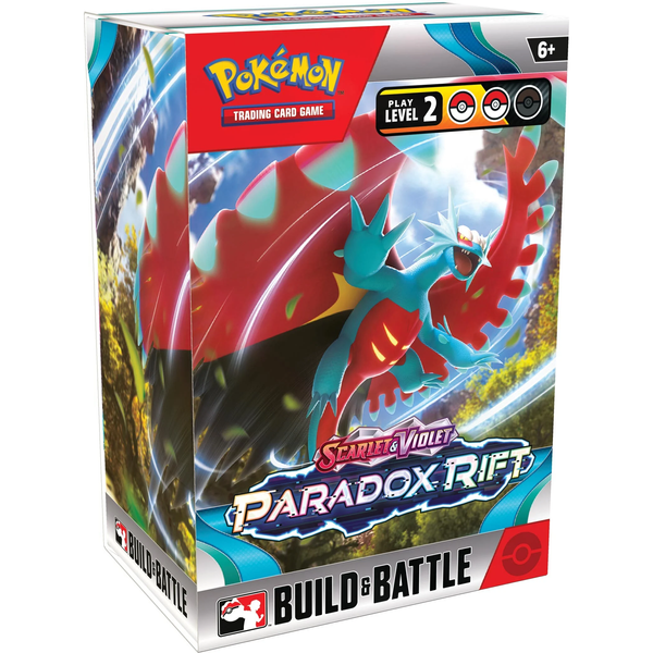 Scarlet & Violet—Paradox Rift Build & Battle Box (4 Packs Plus Foil Promo)